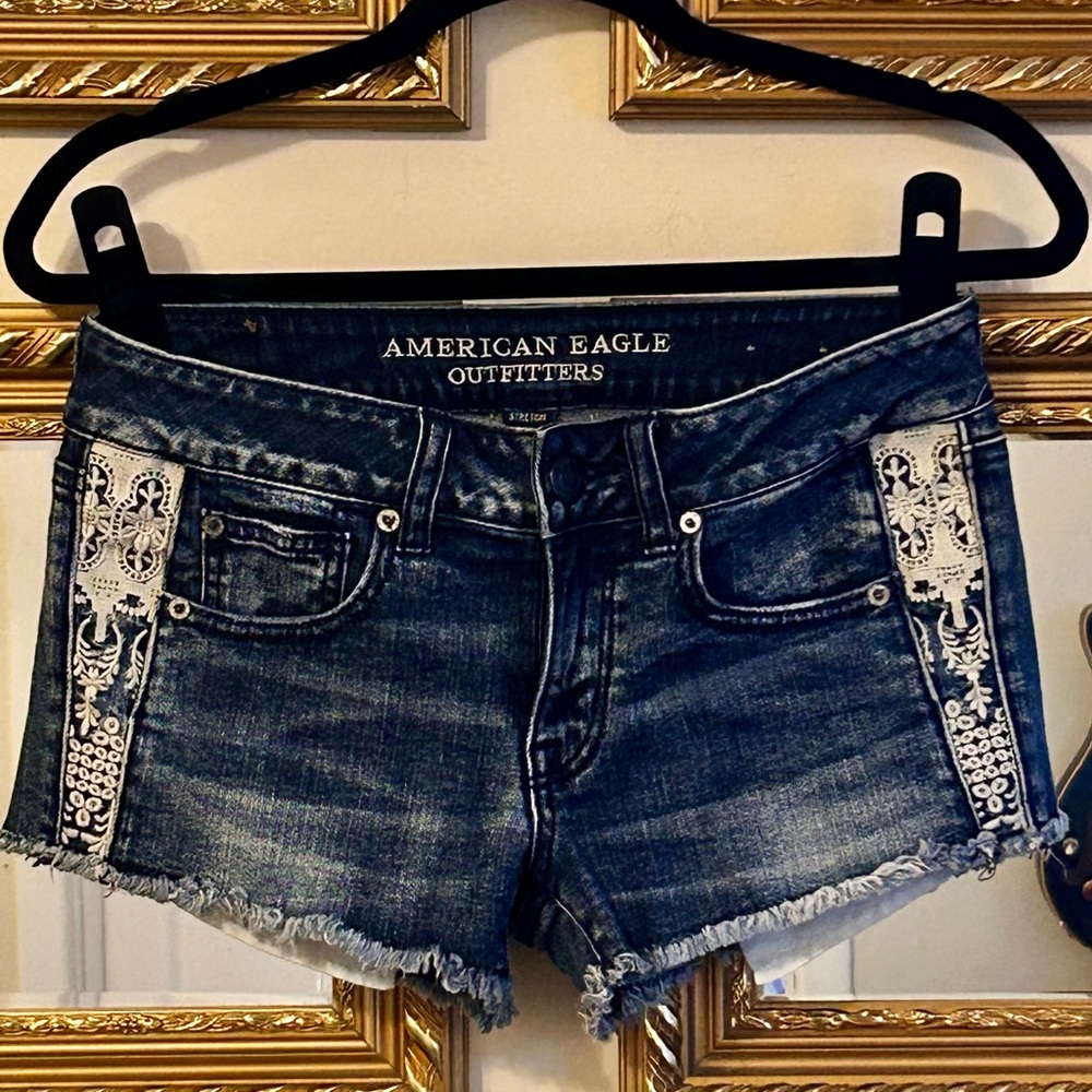AE Denim Shorties, Sz 2